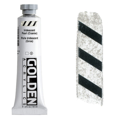 GOLDEN Heavy Body Acrylic 59ml S4 Iridescent Pearl Coarse