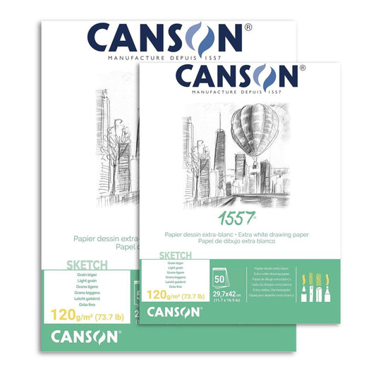 JA Dessin 1557 120gsm Drawing Pad 50 sheets