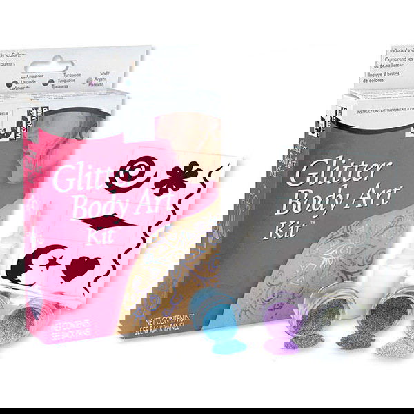 Jacquard Glitter Body Art Kit