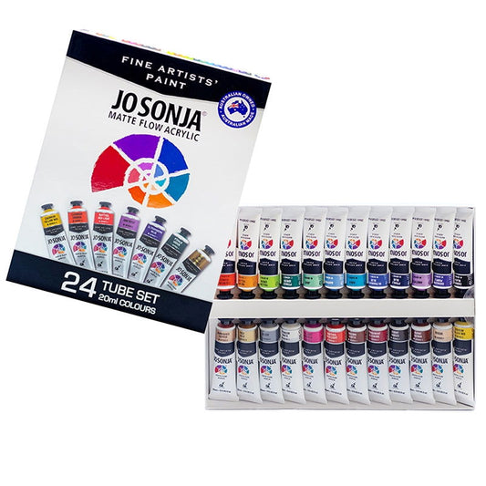 Jo Sonja Acrylic Tube Set of 24 x 20ml Default Title