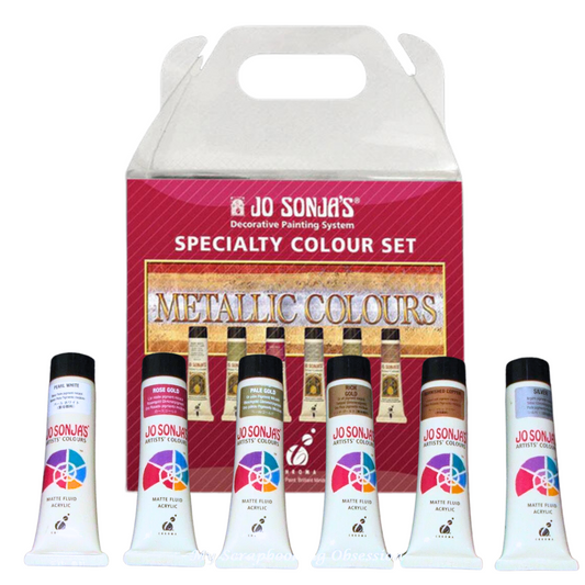 Jo Sonja Metallic Specialty Set 6 x 20ml Default Title
