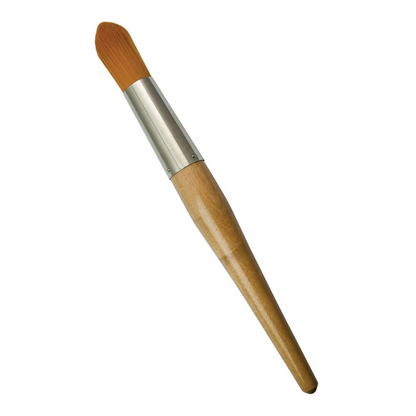 Jumbo Gold Synthetic Long Handle Size 40 Round Brush