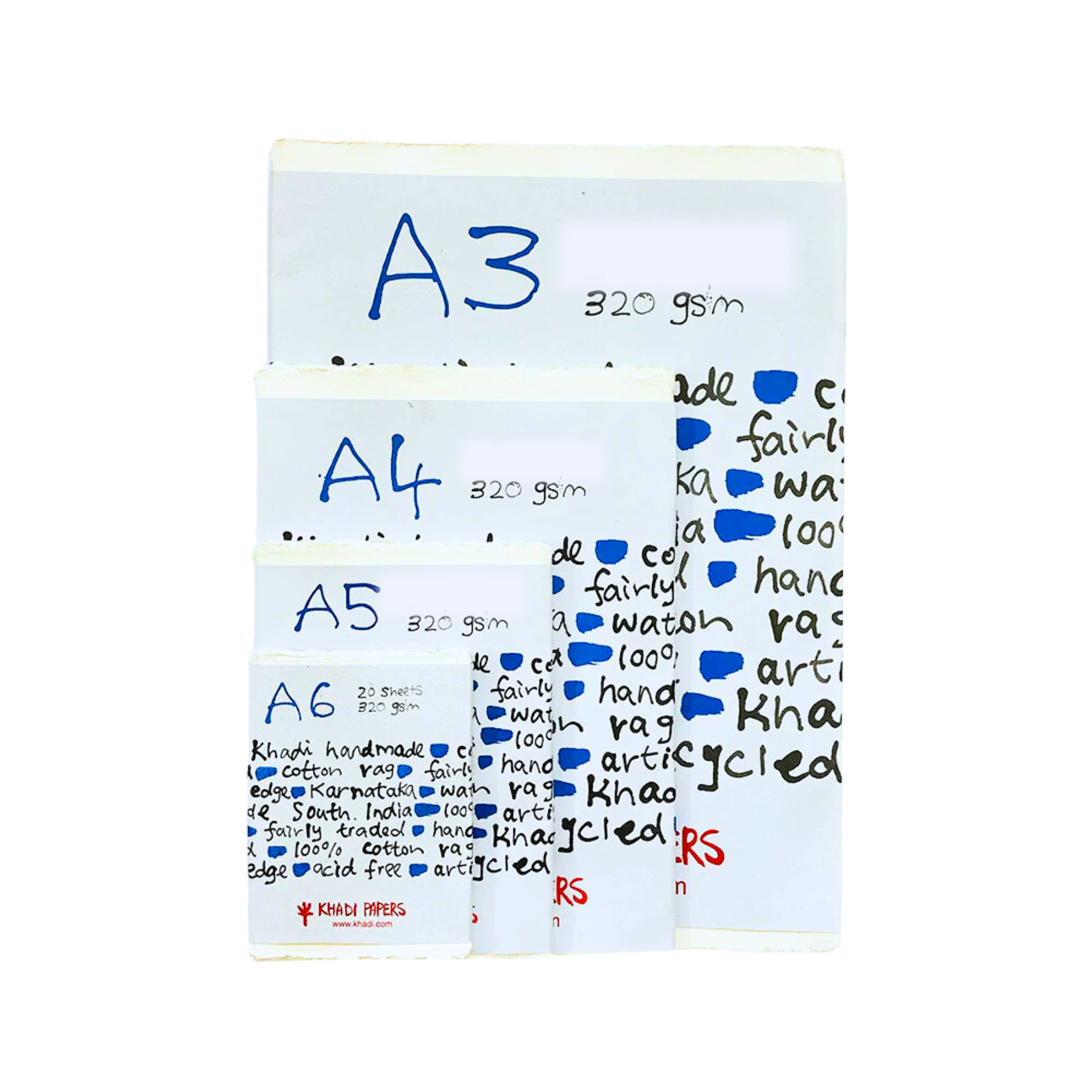 Black Rag Paper Khadi Rag Paper 320gsm Heavy | Artist Watercolour Paper – Art Shed Brisbane