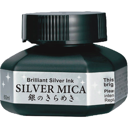 ZIG Mica Ink 60ml Silver Default Title