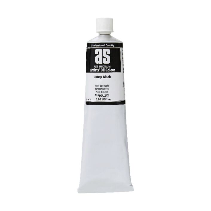 Art Spectrum Artists Oil Paint 150ml S1 Lamp Black
