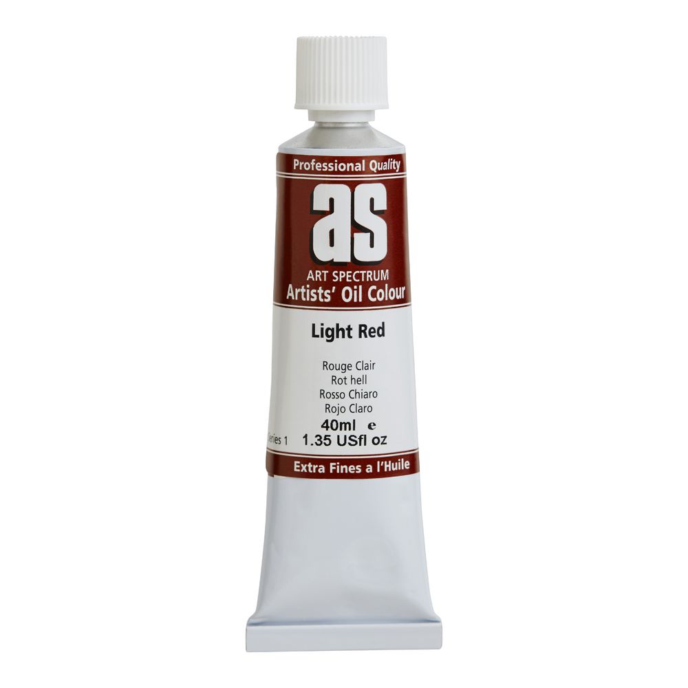 Art Spectrum Artists Oil Paint 40ml S1 Light Red