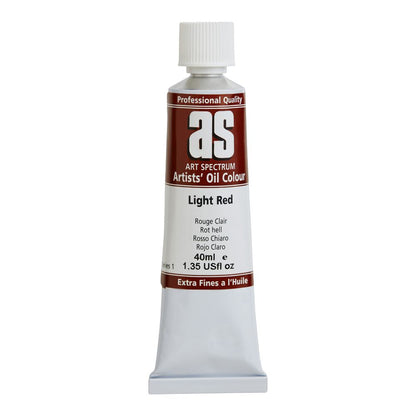Art Spectrum Artists Oil Paint 40ml S1 Light Red