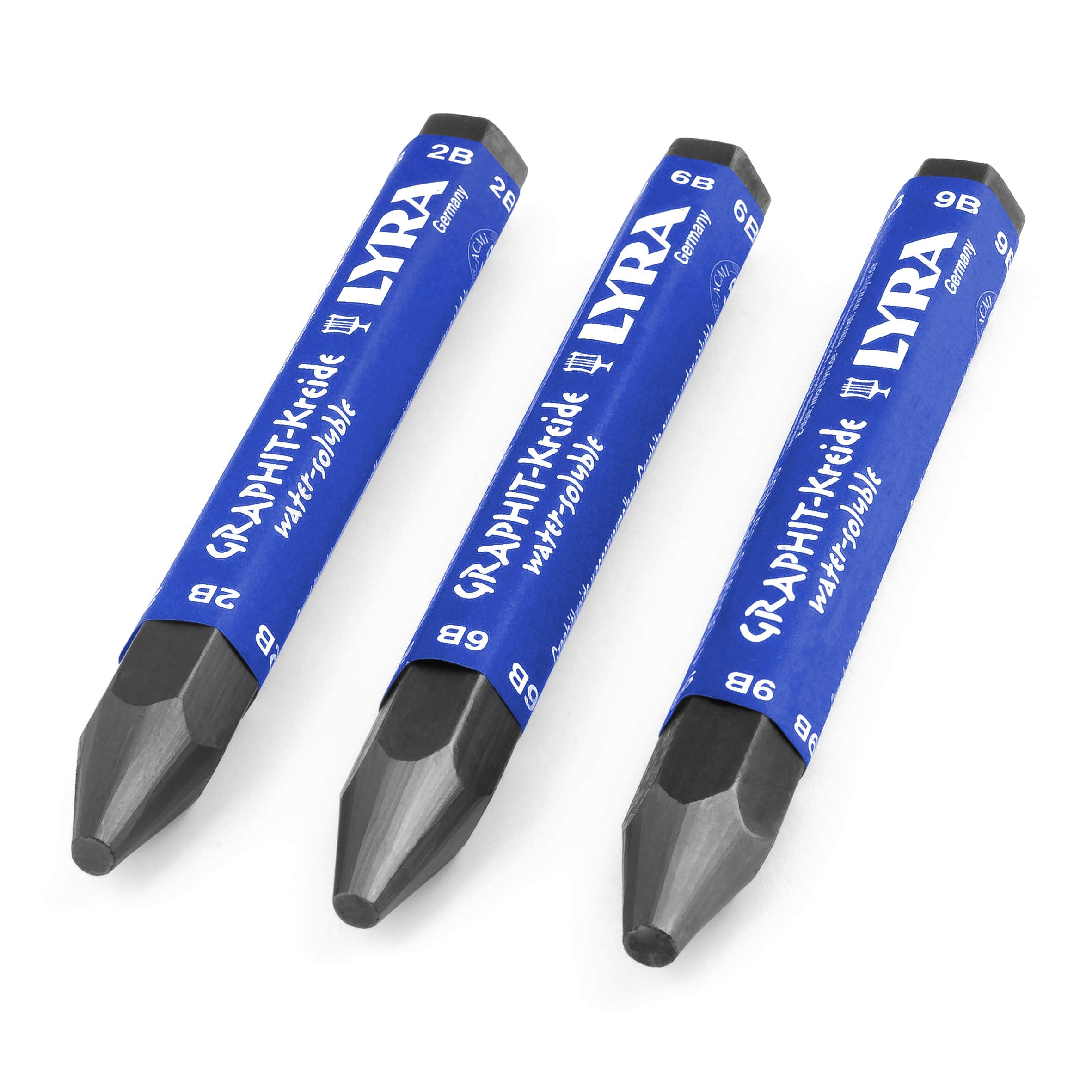 LYRA GRAPHITE CRAYON SOLUBLE Per Crayon Artists Graphite Pencils LYRA GRAPHITE CRAYON SOLUBLE Per Crayon Artists Graphite Pencils