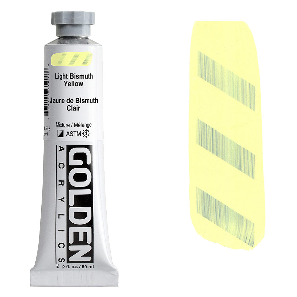 GOLDEN Heavy Body Acrylic 59ml S4 Light Bismuth Yellow