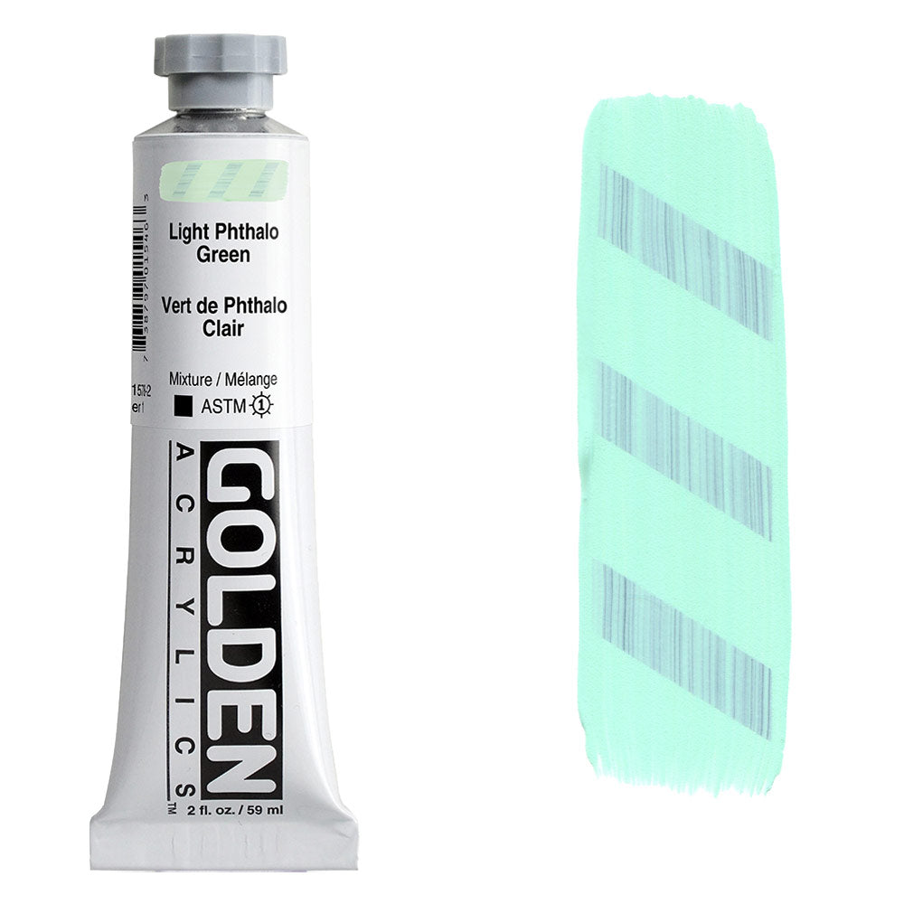 GOLDEN Heavy Body Acrylic 59ml S1 Light Phthalo Green