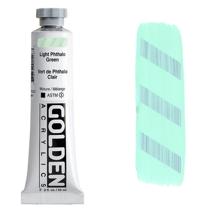 GOLDEN Heavy Body Acrylic 59ml S1 Light Phthalo Green