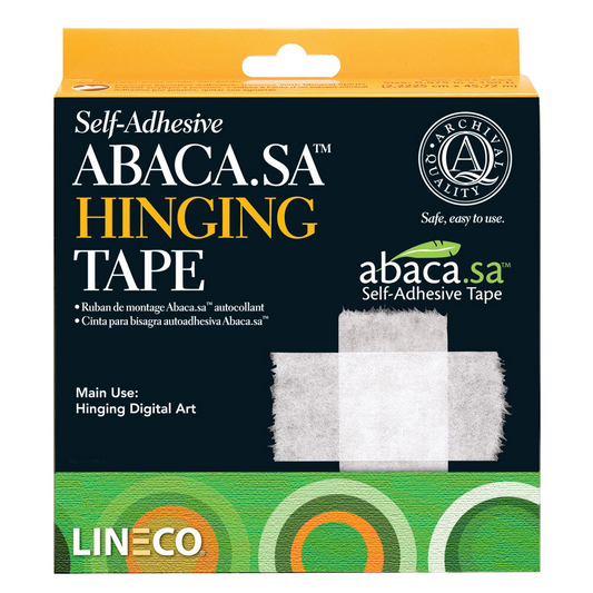 Lineco Abaca.sa Self Adhesive Paper Hinging Tape Default Title