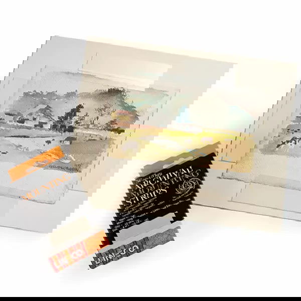 Lineco See-Thru Mounting Strips Pack of 12 Default Title