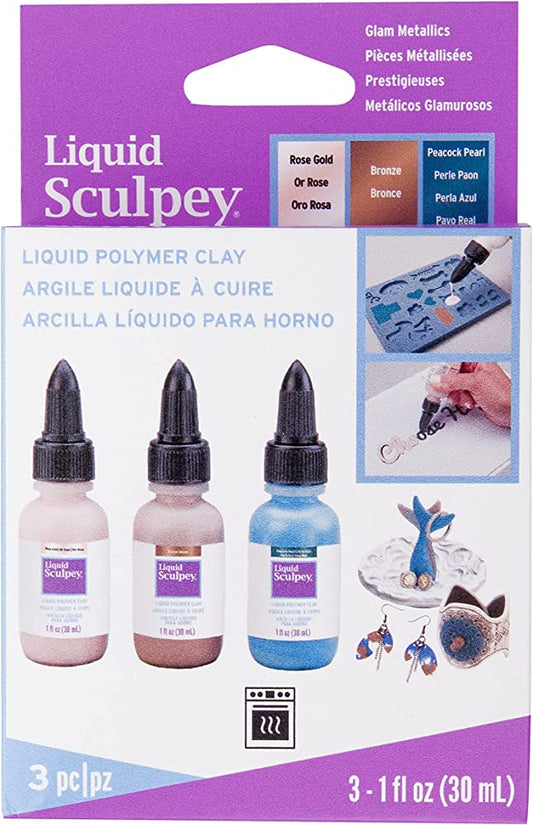 Liquid Sculpey Multipack - Glam Metallics Default Title