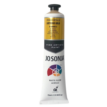 Jo Sonja Artists Metallic Acrylic 75ml S3 Lustrous Gold