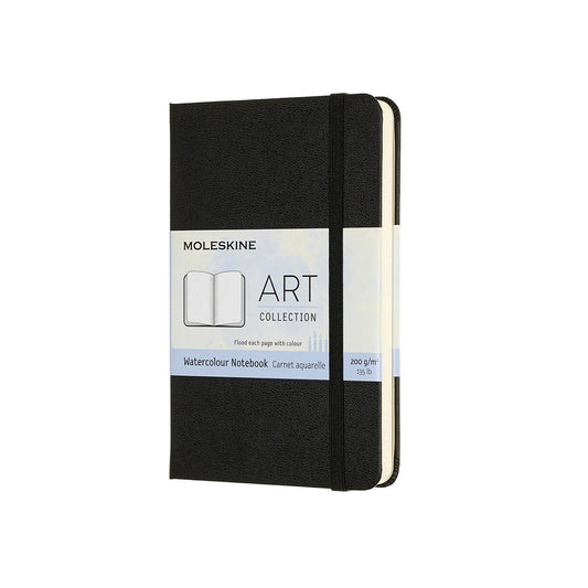 Moleskine - Art Watercolour Notebook - Pocket - Black Default Title
