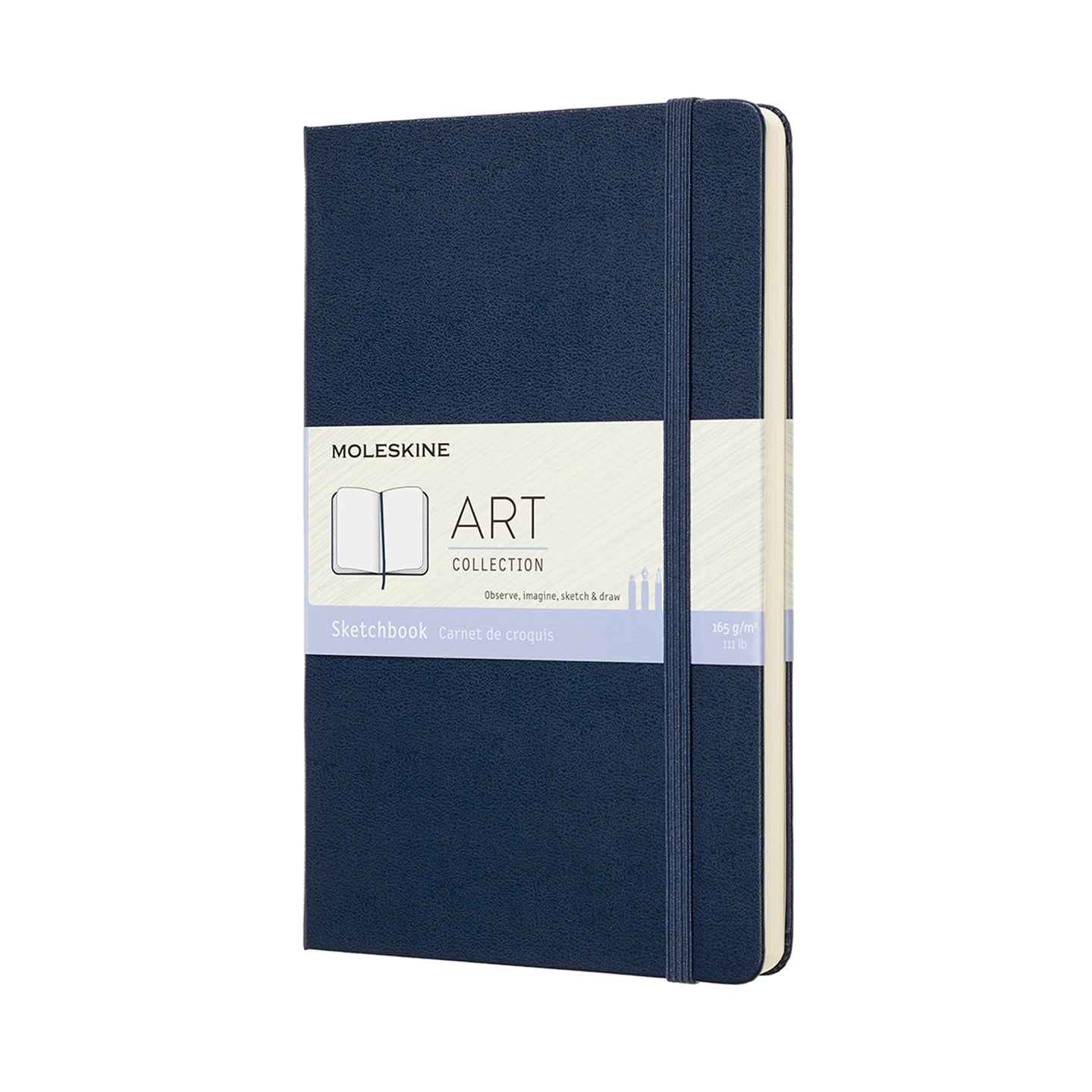 Moleskine - Art Sketchbook - Large - Sapphire Blue Default Title