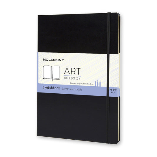 Moleskine - Art Sketchbook - Plain - A4 - Black Default Title