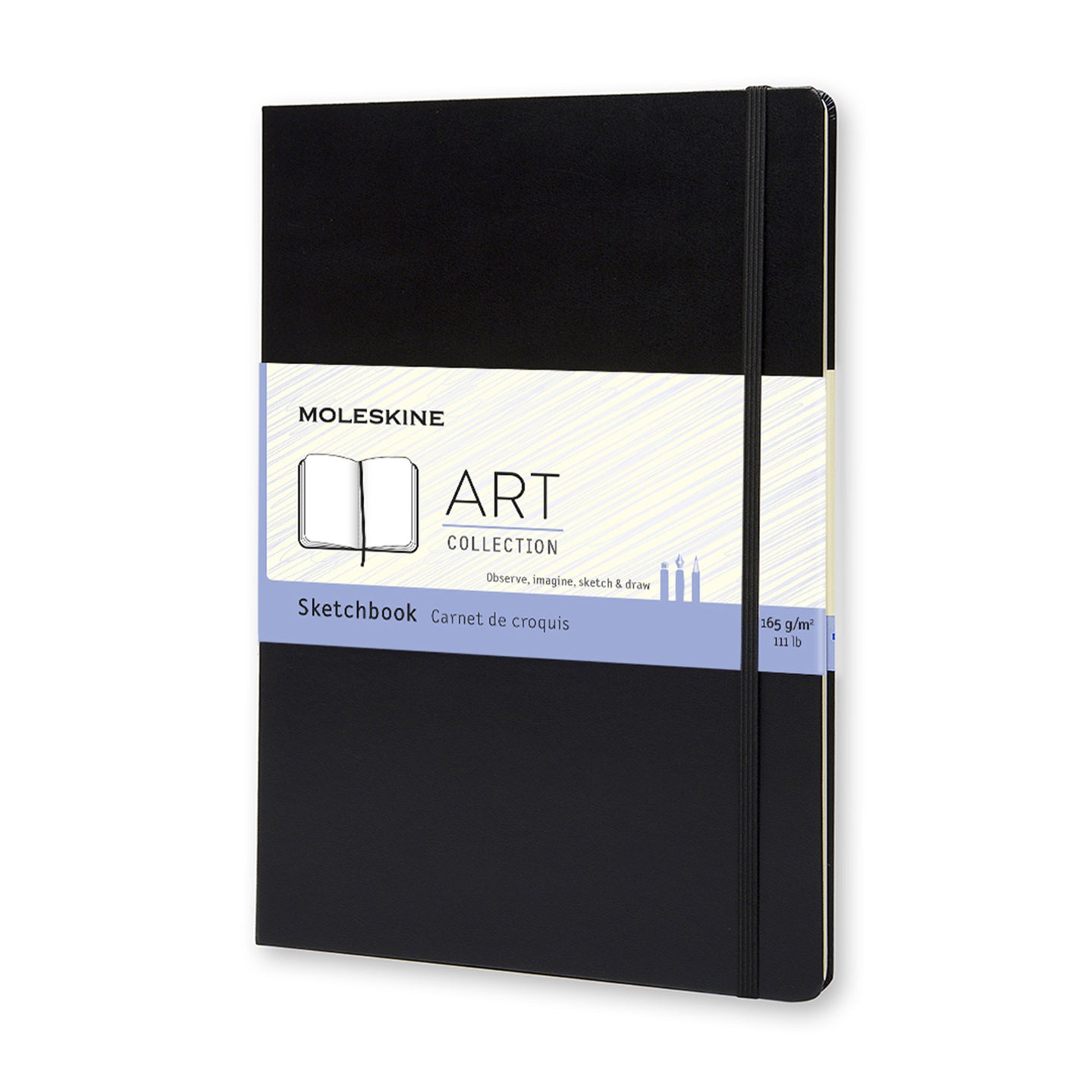 Moleskine - Art Sketchbook - Plain - A4 - Black Default Title