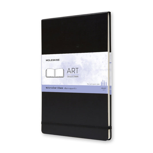 Moleskine - Art Watercolour Album - Plain - Large - Black Default Title