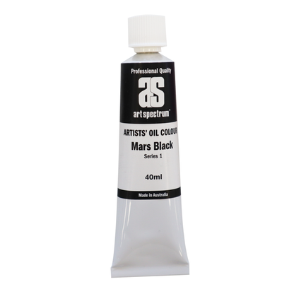Art Spectrum Artists Oil Paint 40ml S1 Mars Black