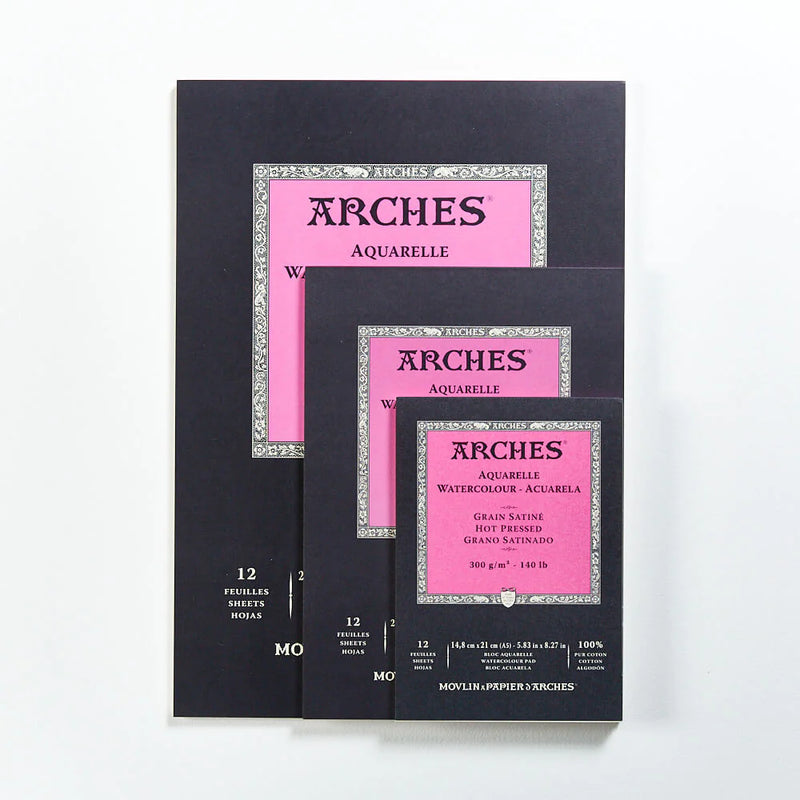 ARCHES 300g Watercolour Pad Smooth