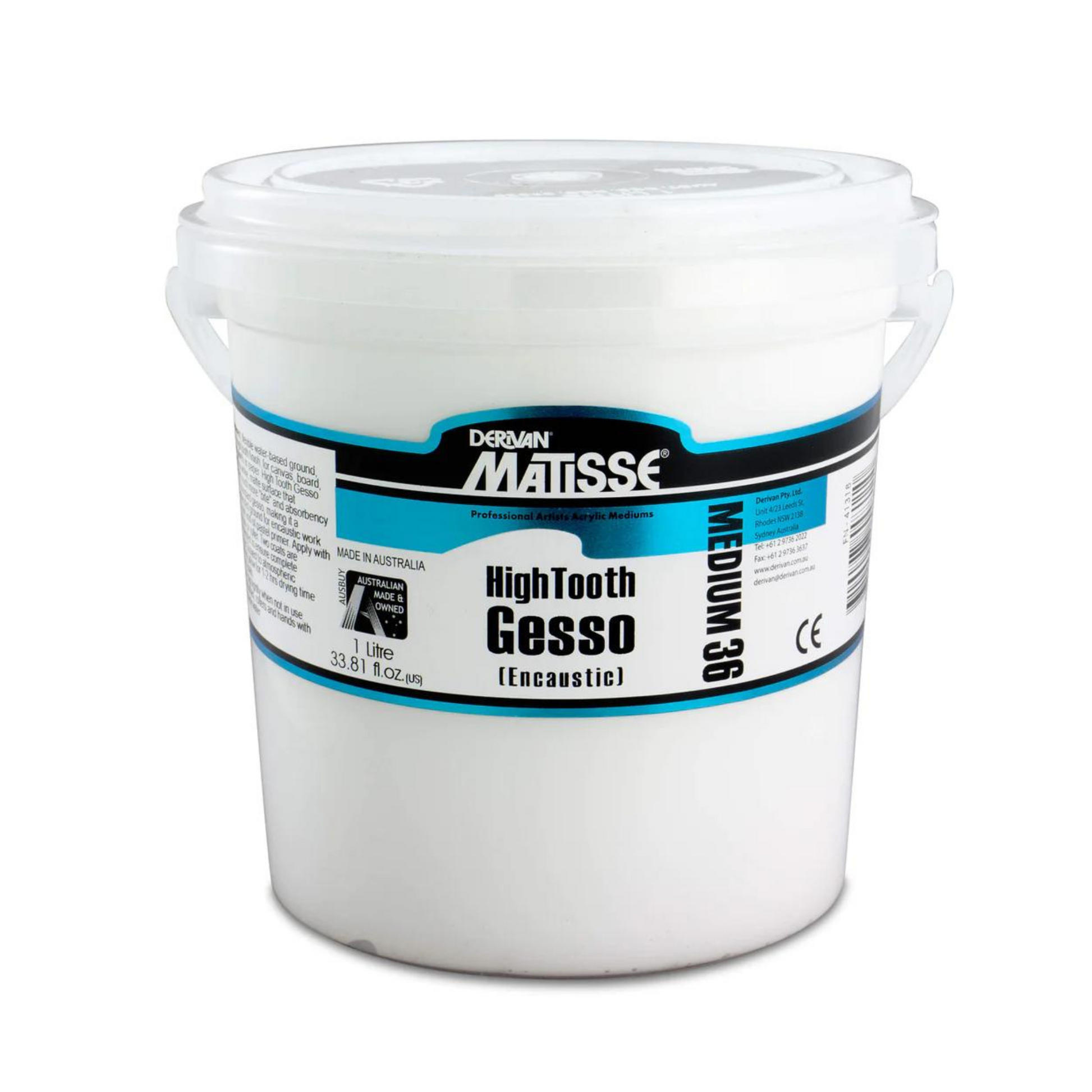 MATISSE MM36 HIGH TOOTH Encaustic GESSO 1 Litre