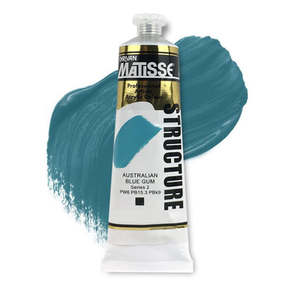 MATISSE STRUCTURE ACRYLIC 150ml S2 AUSTRALIAN BLUE GUM