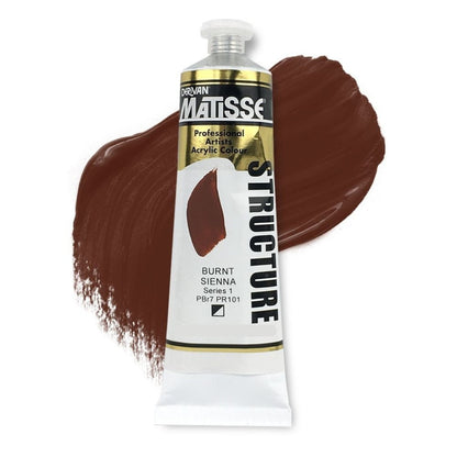 MATISSE STRUCTURE ACRYLIC 150ml S1 Burnt Sienna