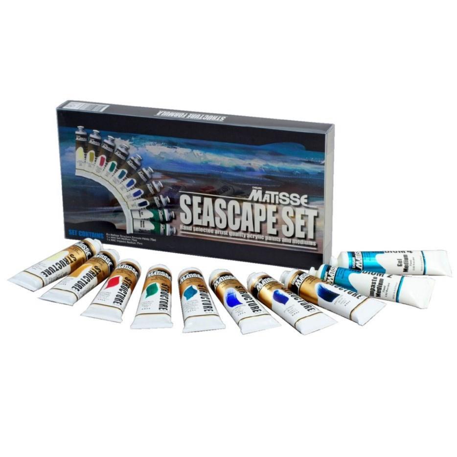 MATISSE STRUCTURE SEASCAPE SET 10 x 75ml image 1