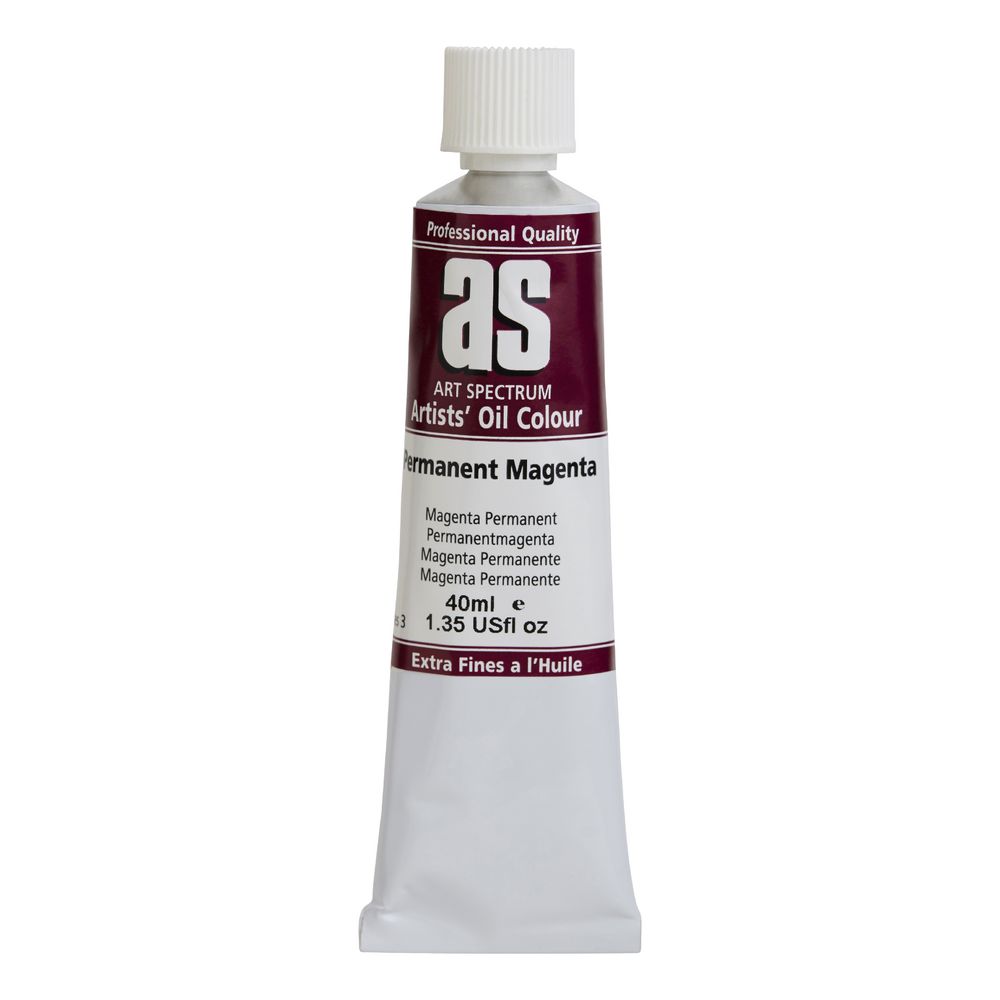 Art Spectrum Artists Oil Paint 40ml S3 Permanent Magenta