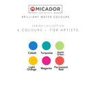 Micador for Artists Brilliant Watercolour Disc - Spring