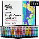 Mont Marte Acrylic Colour Pastel Colours 36pc x 36ml
