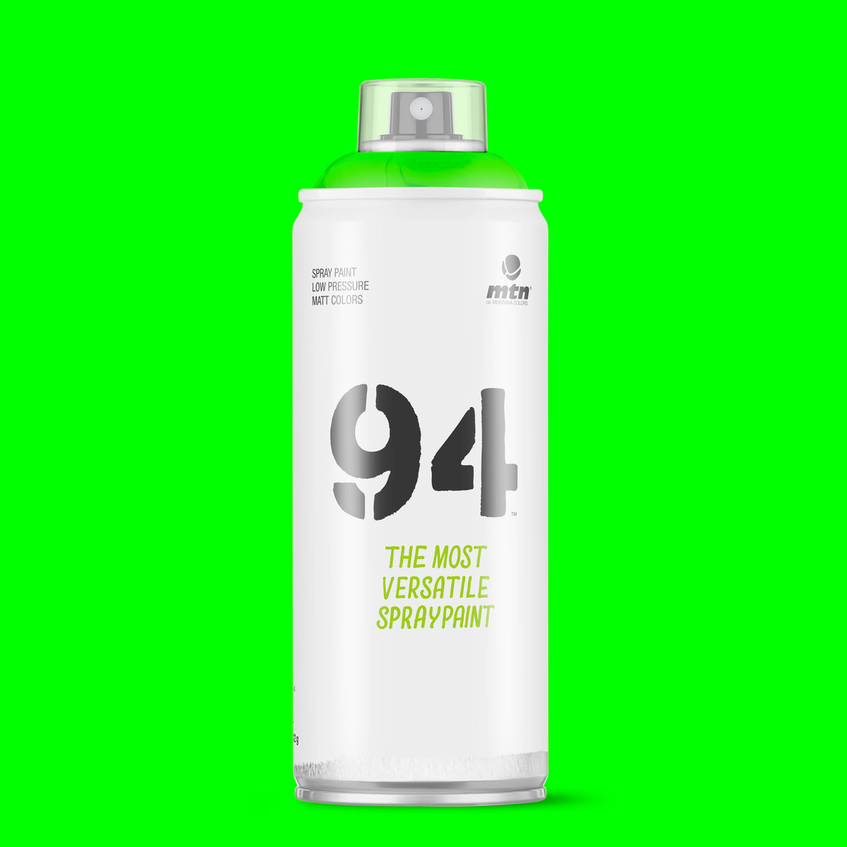 MTN 94 Matt Spray Paint 400ml Fluorescent Green