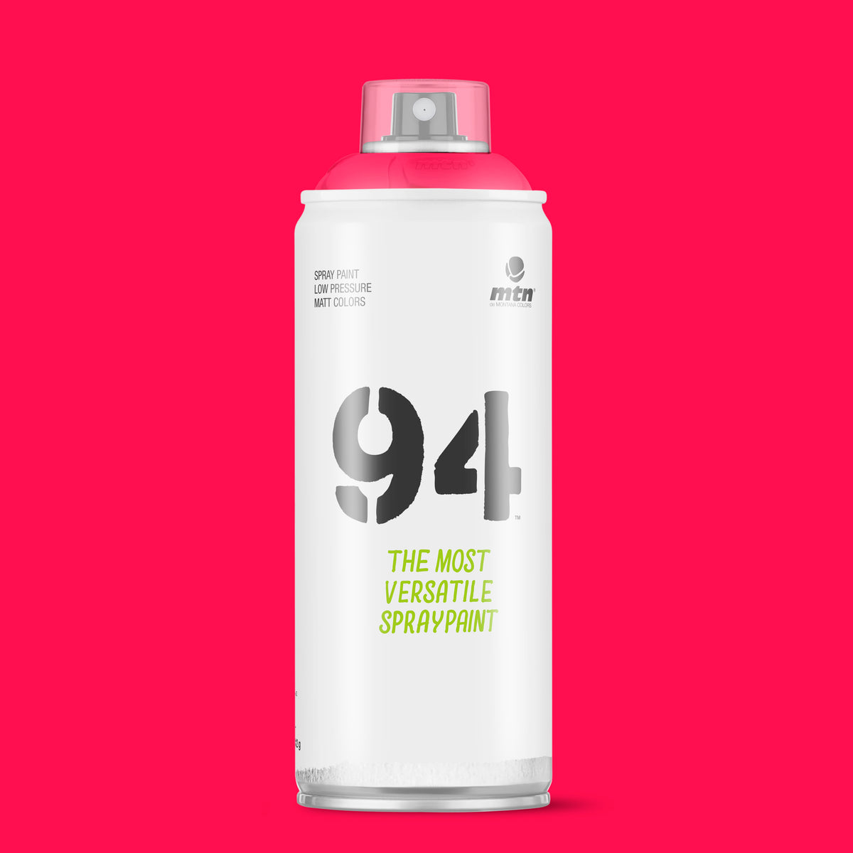 MTN 94 Matt Spray Paint 400ml Fluorescent Red