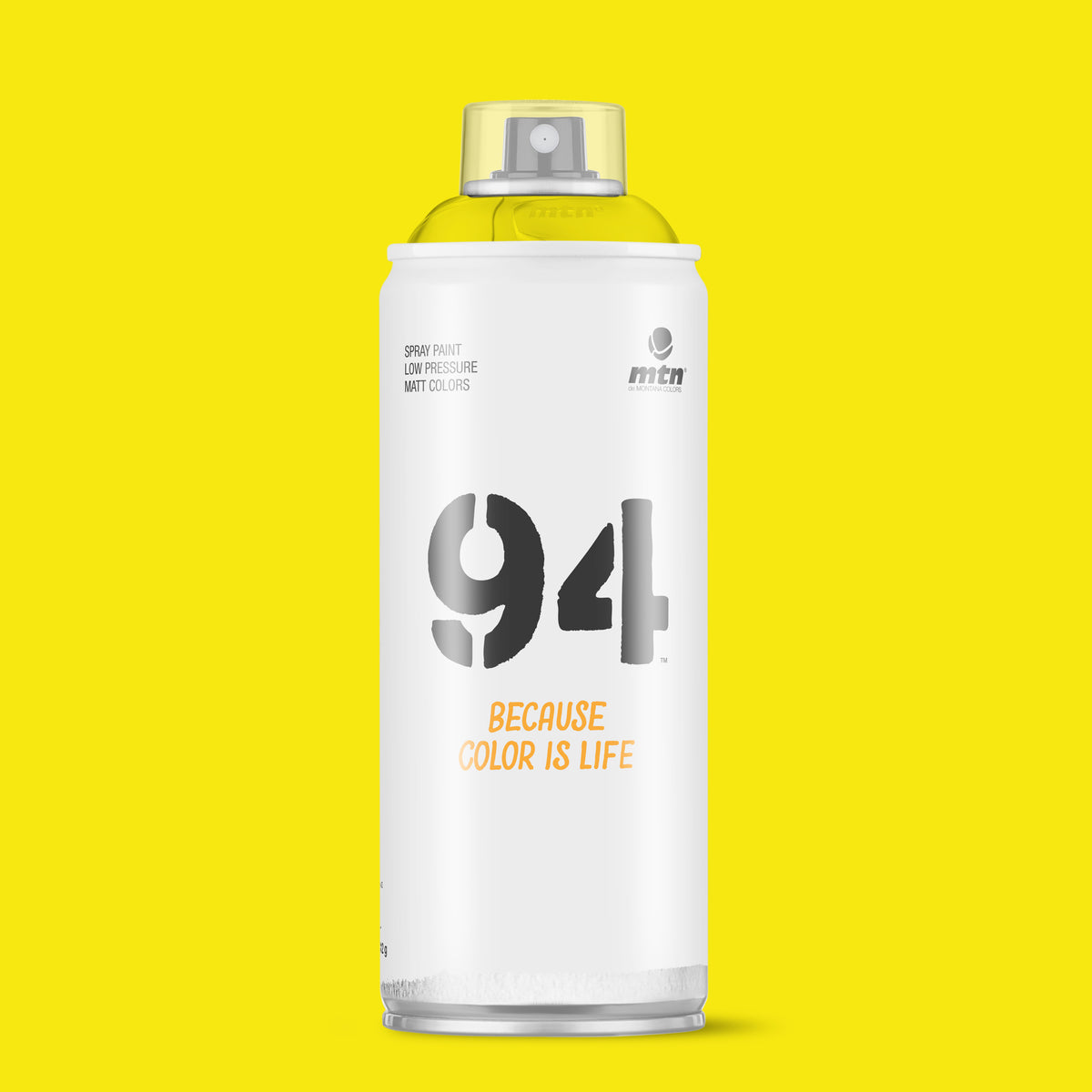 MTN 94 Matt Spray Paint 400ml RV-267 Sulfur Yellow