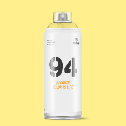 MTN 94 Matt Spray Paint 400ml RV-20 Party Yellow