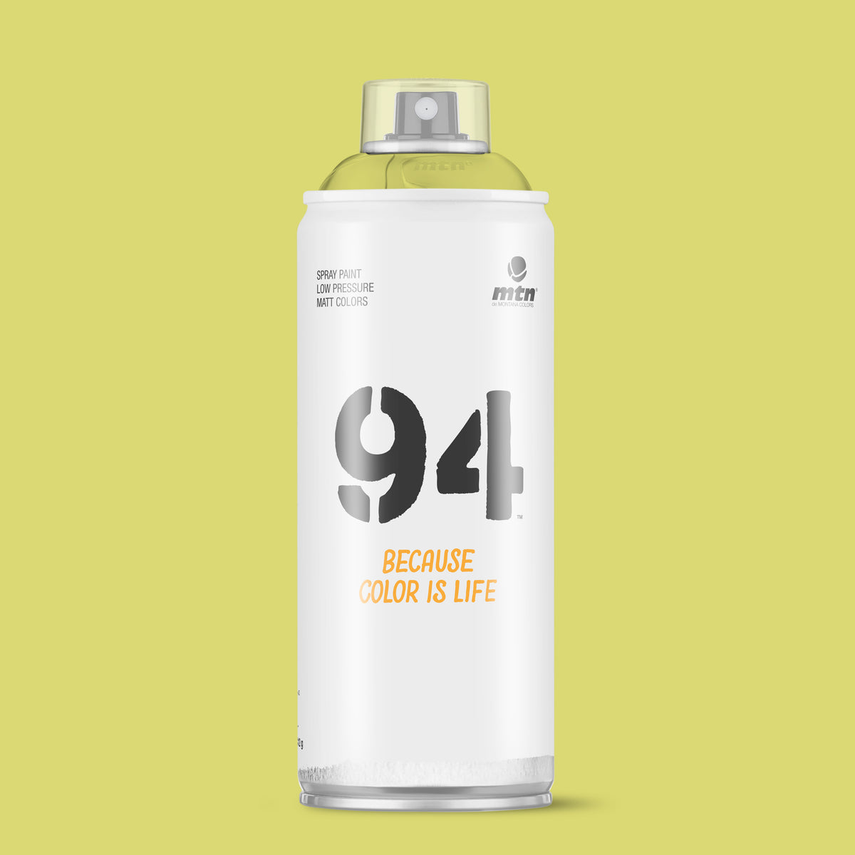 MTN 94 Matt Spray Paint 400ml RV-1016 Lemon Yellow