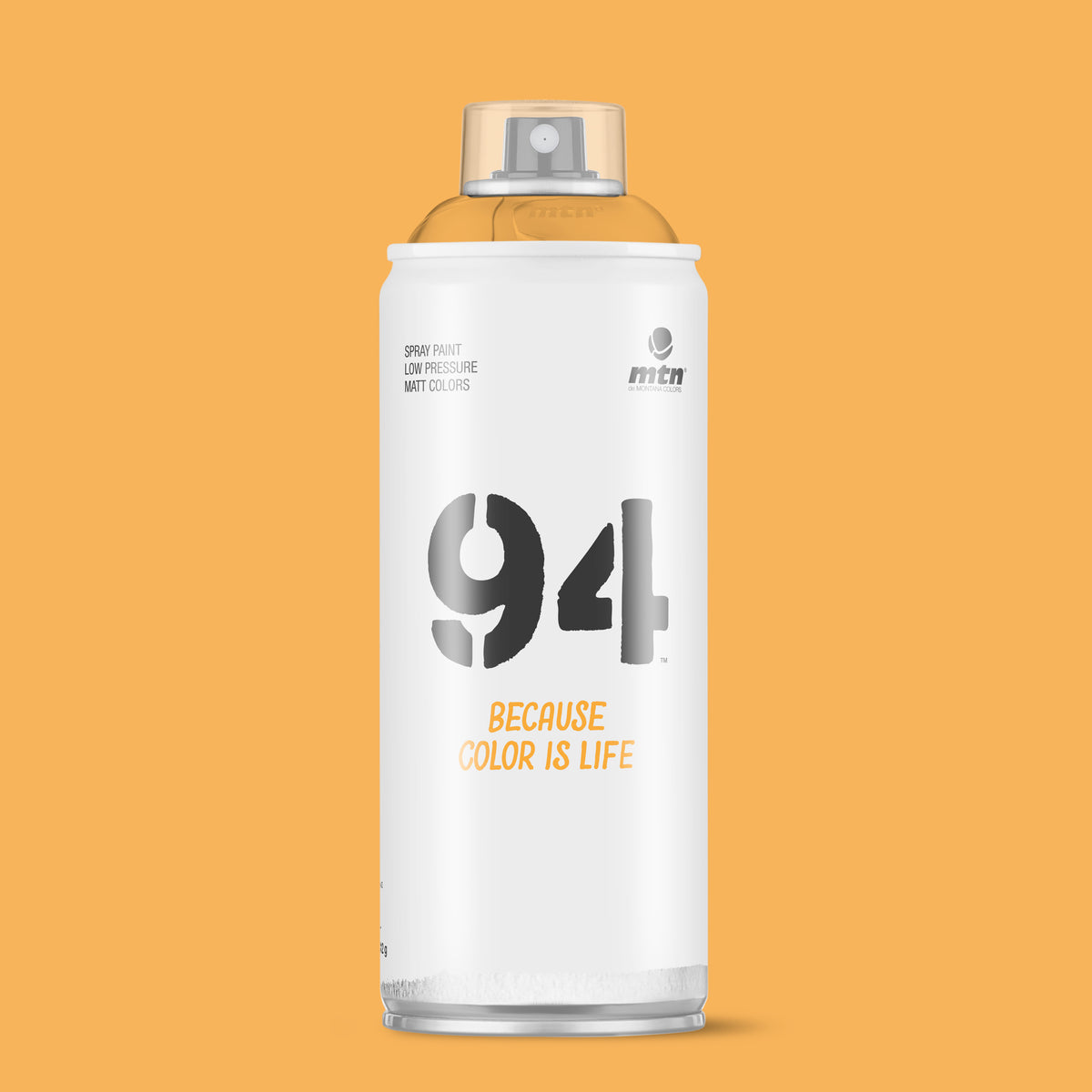 MTN 94 Matt Spray Paint 400ml RV-1028 Medium Yellow