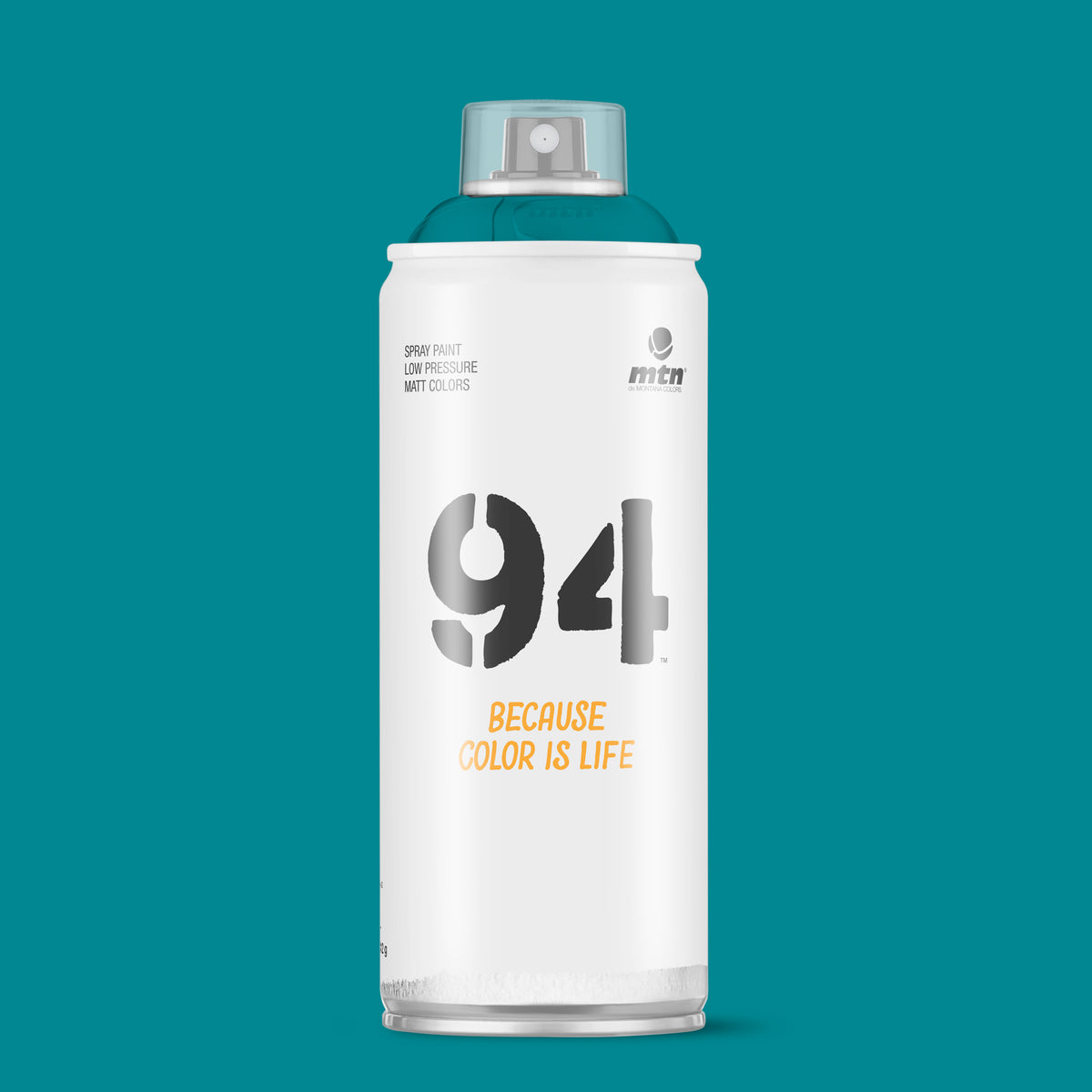 MTN 94 Matt Spray Paint 400ml RV-5018 Turquoise