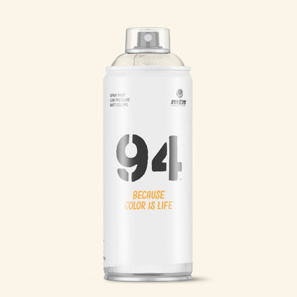 MTN 94 Matt Spray Paint 400ml RV-190 Malta White