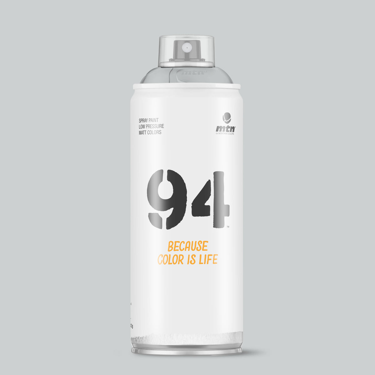 MTN 94 Matt Spray Paint 400ml RV-118 Rita Grey