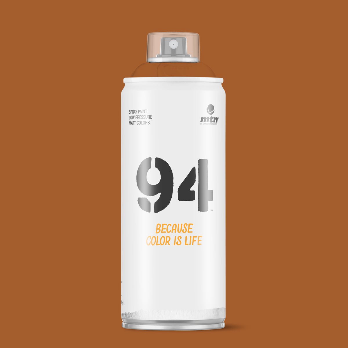 MTN 94 Matt Spray Paint 400ml RV-98 Bean Brown