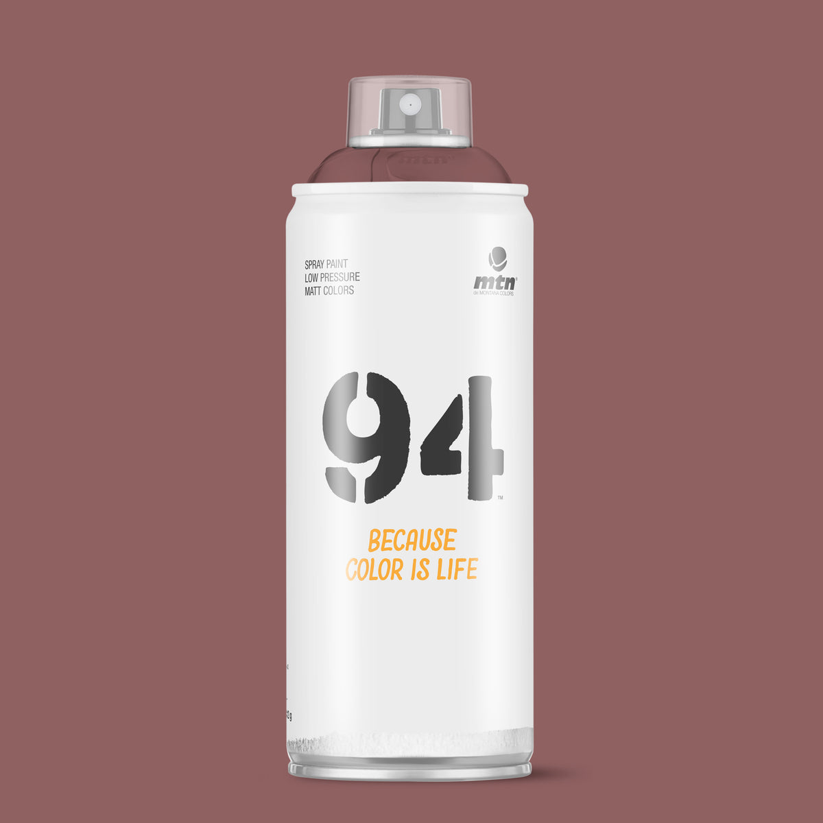 MTN 94 Matt Spray Paint 400ml RV-201 Scarlet Brown