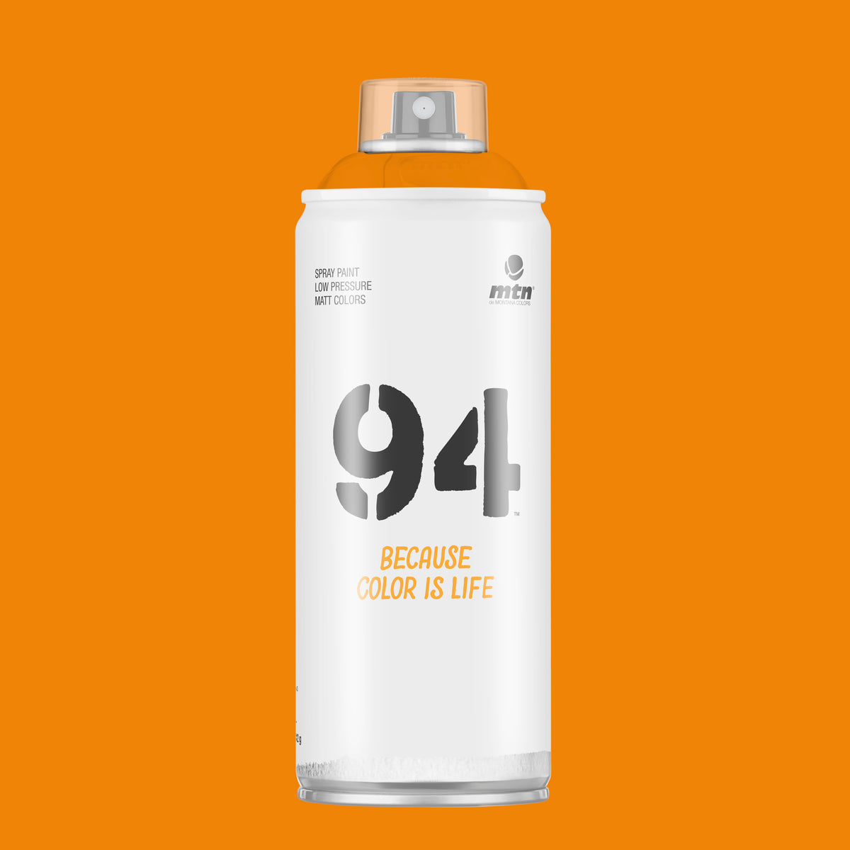 MTN 94 Matt Spray Paint 400ml RV-106 Lava Orange