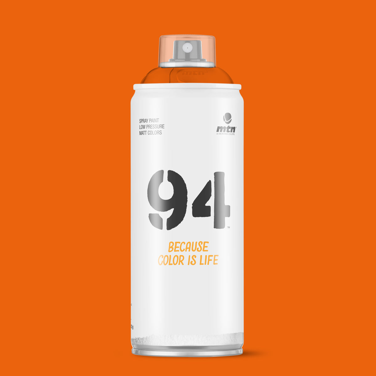 MTN 94 Matt Spray Paint 400ml RV-2004 Orange