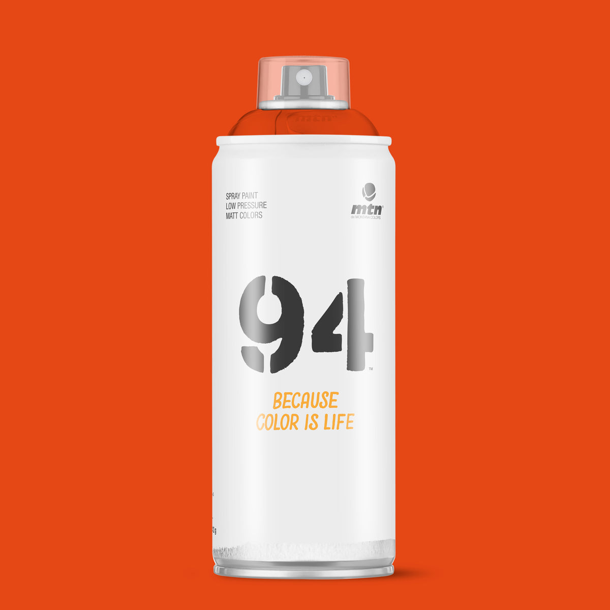 MTN 94 Matt Spray Paint 400ml RV-107 Mars Orange