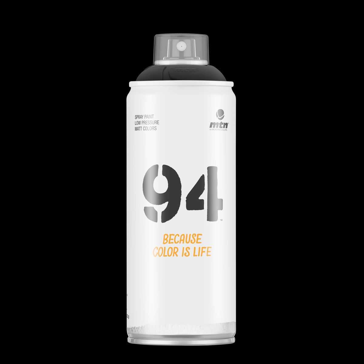 MTN 94 Matt Spray Paint 400ml RV-9011 Black