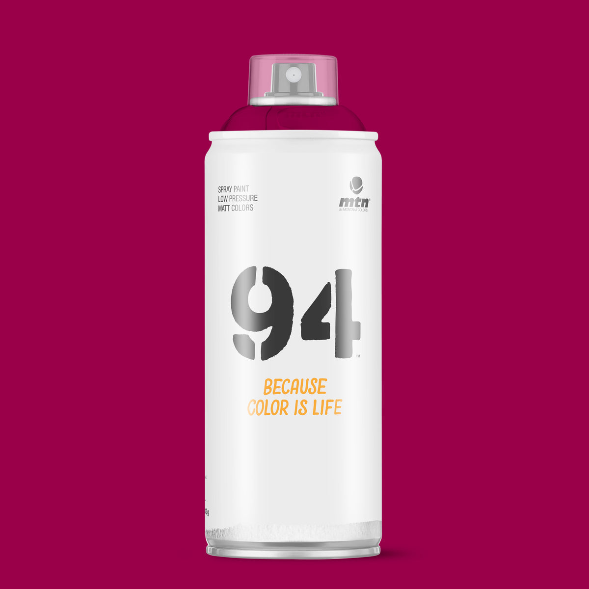 MTN 94 Matt Spray Paint 400ml RV-166 Açai Red