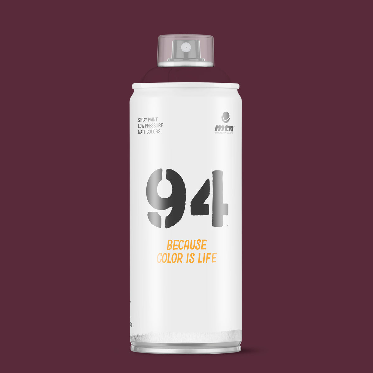 MTN 94 Matt Spray Paint 400ml RV-90 Bitacora Red